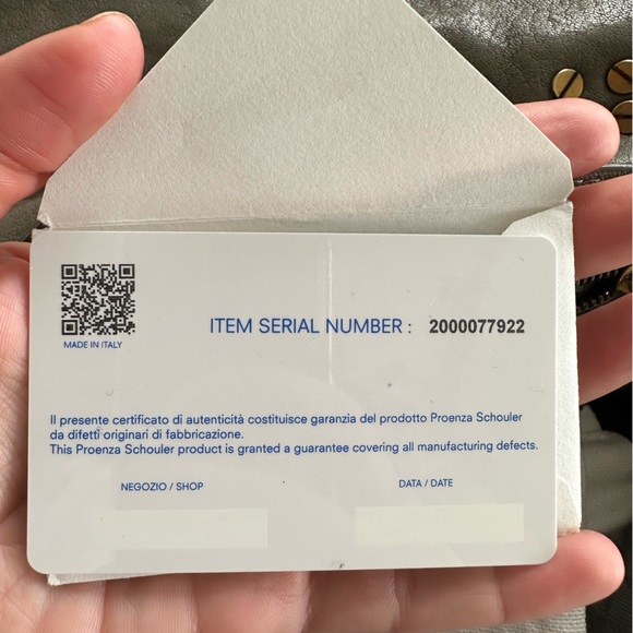 Proenza Schouler PS1 Medium Leather Satchel - Olive - Picture 6 of 6